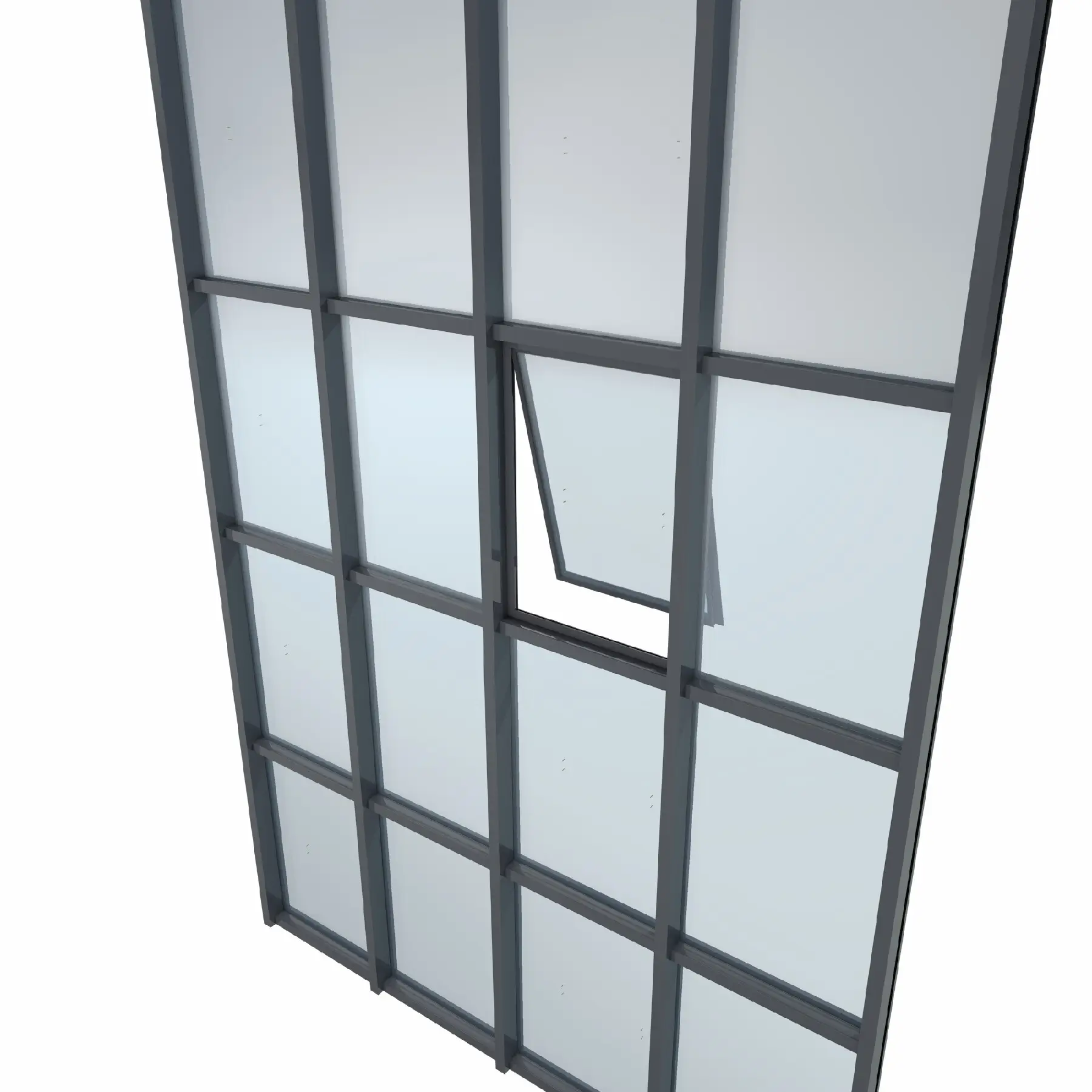 High-end Aluminum Alloy Curtain Wall Supporting Production Technology-WJW Aluminum Supplier Aluminum 1