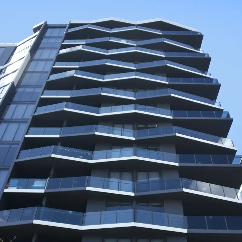 The Form of Light Frame Glass Curtain Wall-WJW Aluminum Supplier Aluminum 1
