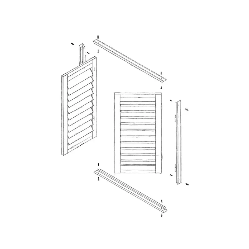 Aluminiom Inu L frepter Spaunmurs Awọn oniṣẹ