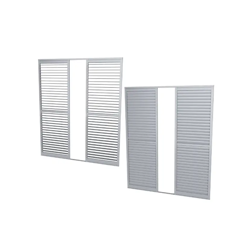 Ալյումինե լոգարիթմական Louver ալյումինե Louvers Արտադրողներ