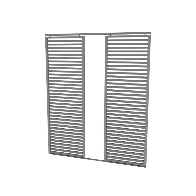 Aluminium Square Tube Aluminium Louvers tillverkare