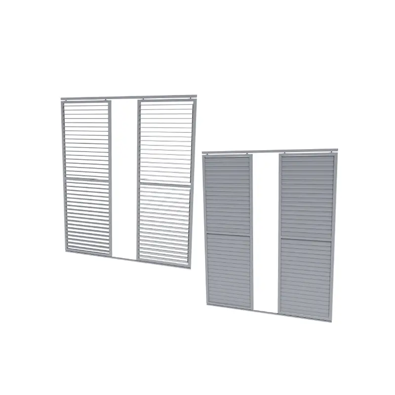 Powder Coated Aluminium Louver Aluminium Louvers Manufacturer