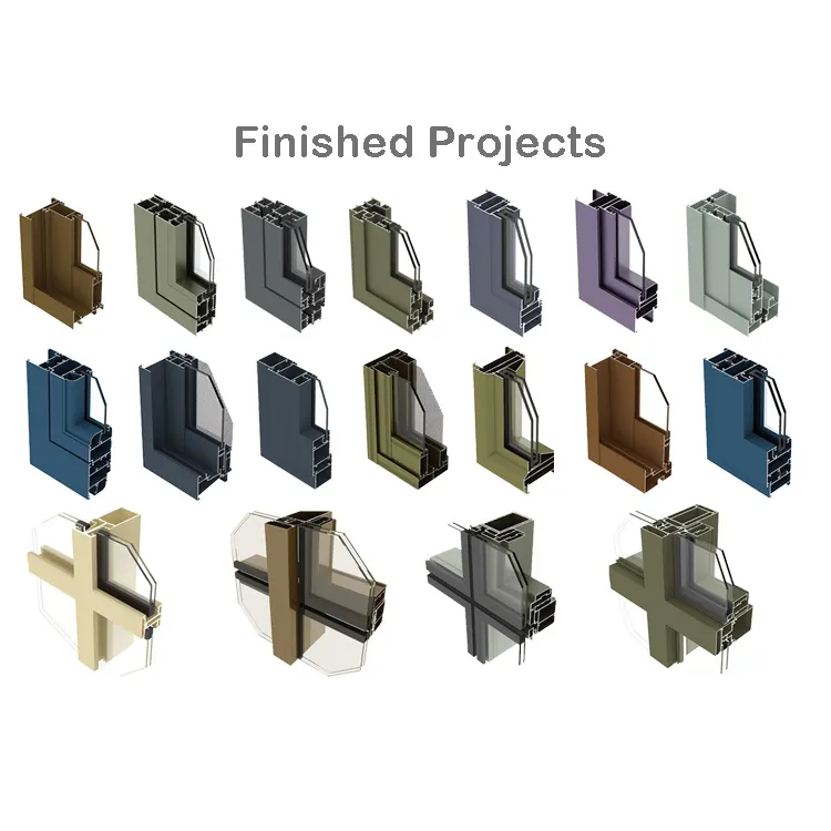 Aluminium Extrusion Suppliers WJW Aluminum Brand 6