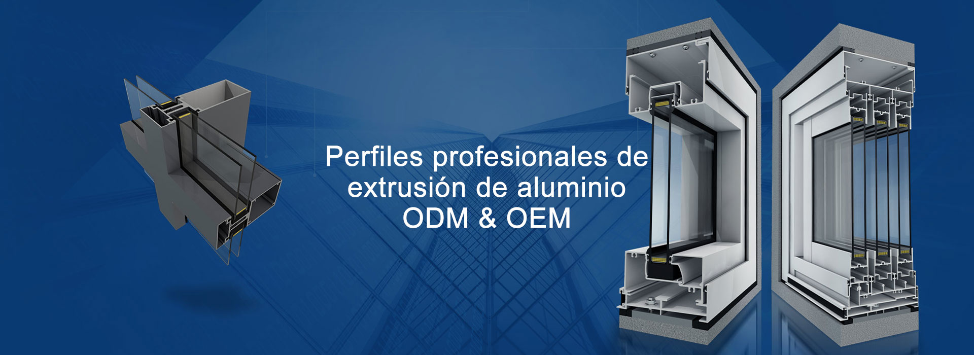 China Professional Manufacturer of Aluminium Glass Curtain Wall,Aluminum Door and Window 